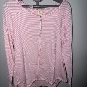 Sundance Pink Striped Blouse